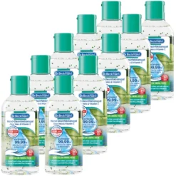 Dr. Beckmann Hand-Desinfektionsgel Aloe Vera & Vitamin E, 10 X 60ml