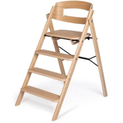 KAOS Hochstuhl Klapp Faltbar Eiche Natur