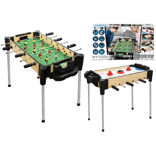 Merchant Ambassador 2-in-1 Reversible Football & Air Hockey Table Bunt 1 Merchant Ambassador 2-in-1 Reversible Football & Air Hockey Table Bunt