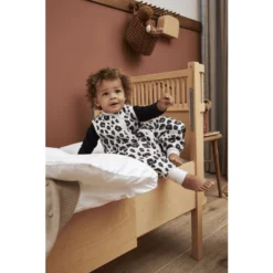 MEYCO Winterschlafsack Jumper Leopard Sand Melange -Kinderwelt Verkauf meyco winterschlafsack jumper leopardsand melange a385538 3