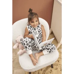 MEYCO Winterschlafsack Jumper Leopard Sand Melange -Kinderwelt Verkauf meyco winterschlafsack jumper leopardsand melange a385538 6