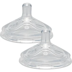 Nip® First Moments Weithalstrinksauger, Saugloch S (langsamer Trinkfluss) 2 Stück