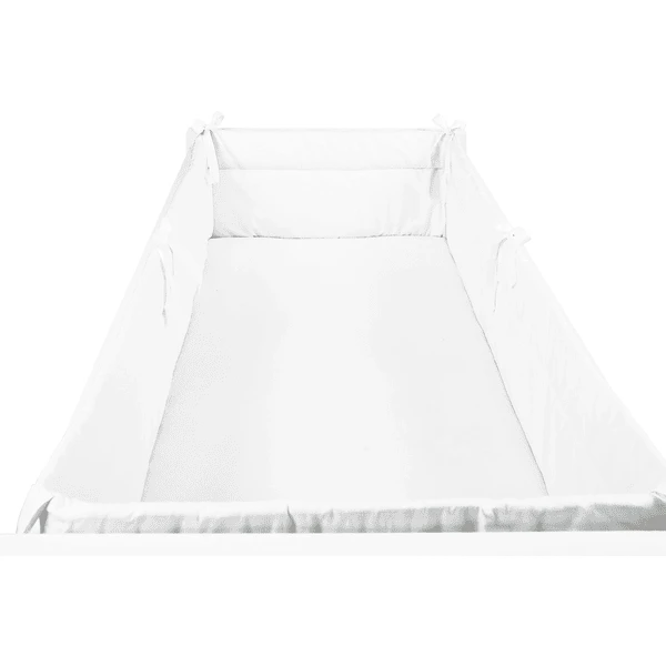 SONNE Rundumnestchen Uni 32x420cm Weiss 1 SONNE Rundumnestchen Uni 32x420cm Weiss