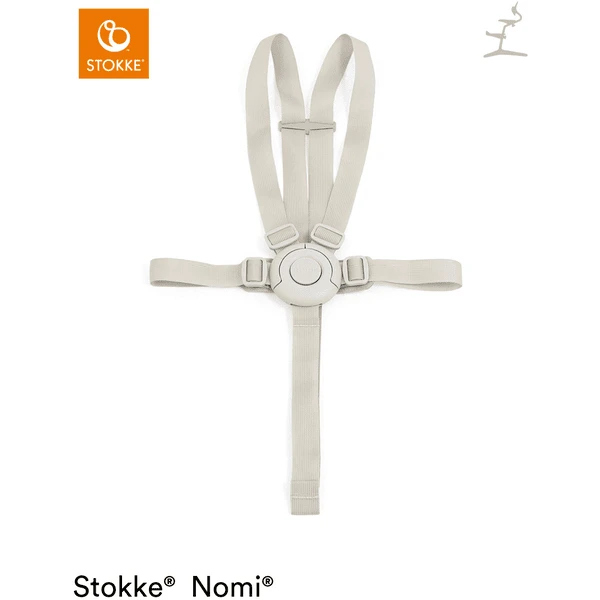 STOKKE® Nomi® Sicherheitsgurt Beige 1 STOKKE® Nomi® Sicherheitsgurt Beige