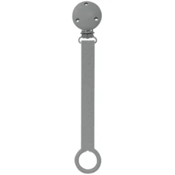 The Cotton Cloud Schnullerkette Scallop Aus Silikon, Graphite