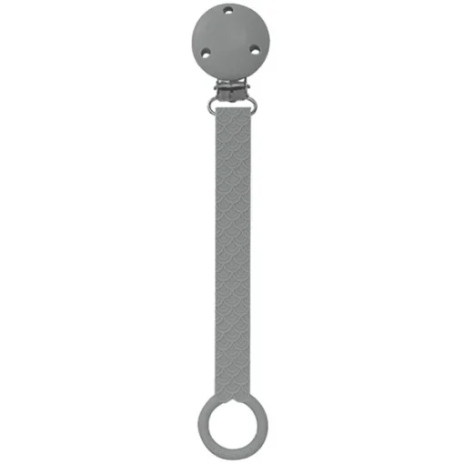 The Cotton Cloud Schnullerkette Scallop Aus Silikon, Graphite -Kinderwelt Verkauf the cotton cloud schnullerkette scallop aus silikon graphite a399264