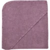 WÖRNER SÜDFROTTIER At Home Kapuzenbadetuch Mauve 100 X 100 Cm